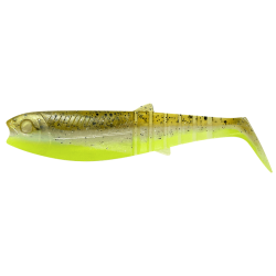 Guma Savage Gear Cannibal 15cm - Green Pearl Yellow